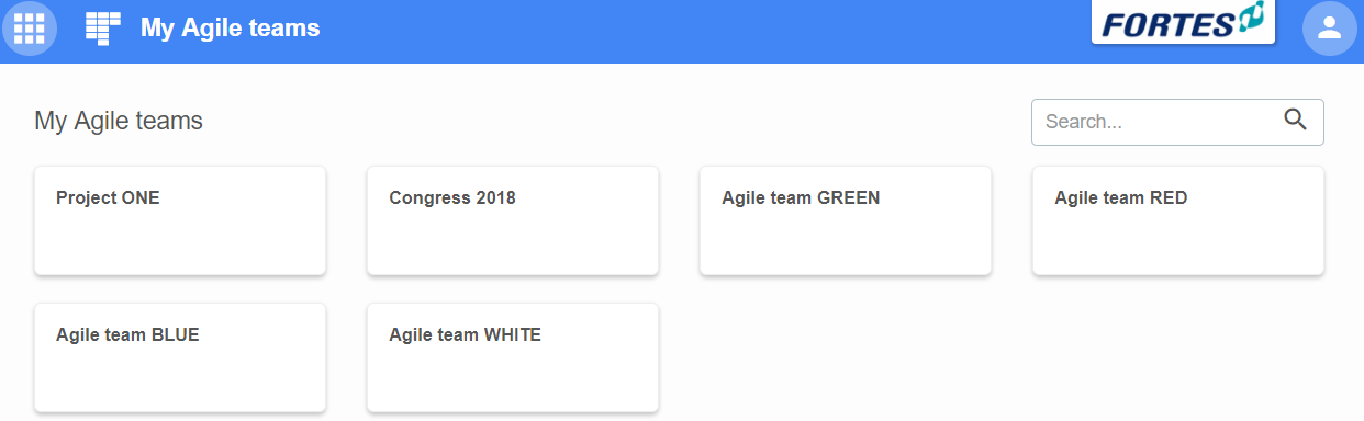 Agile team floor tiles
